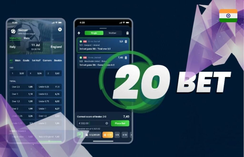 how to download and install 20bet India Application