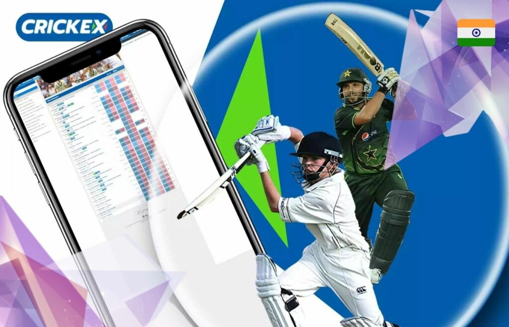 Crickex app instruction for betting in India